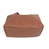 Cognac LE PLIAGE EXTRA Broderie Anglaise Leather Shoulder Bag / LONGCHAMP