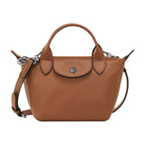 Cognac LE PLIAGE Xtra XS Crossbody Bag / LONGCHAMP