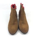 Cognac MOLLY Suede Ankle Boots / ZADIG & VOLTAIRE - Size 38