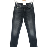 Concrete Grey Straight Leg Mid-rise Jeans / MOTHER SUPERIOR - Size 25