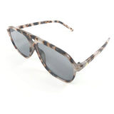 Cookie Tortoiseshell Smoke Tint Monoceros Aviator Sunglasses / AIRE