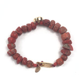 Coral and Turquoise ADORE Bracelet / JANSET BILGIN