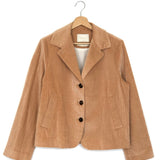 Crayola Peach Corduroy Blazer Jacket / MOMONI - Size IT 42