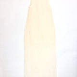 Cream Cotton and Silk Blend Crepon Midi Dress / TOTEME - Size 36