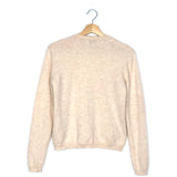 Cream Embellished Cashmere Jumper / GANNI - Size M