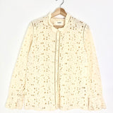Cream KENYA English Embroidered Shirt / BA&SH - Size S