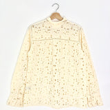 Cream KENYA English Embroidered Shirt / BA&SH - Size S