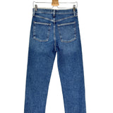 Dark Blue 90's PINCH Organic Cotton High-rise Straight-leg Jeans / AGOLDE - Size 27