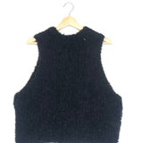 Dark Blue Knitted Hornesia MAYA Vest / MII - Size S/M