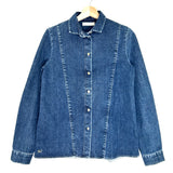 Dark Blue VICTORIA Denim Shirt / MAISON JEANNE - Size 36