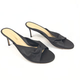 Dark Brown Heeled Slides / MARION PARKE - Size 41