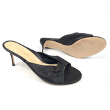 Dark Brown Heeled Slides / MARION PARKE - Size 41