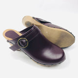 Dark Brown Leather Studded THALIE Clogs / ISABEL MARANT ETOILE - Size 37