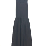 Dark Brown MALIA White Label Cotton Poplin Midi Dress / PROENZA SCHOULER - Size M