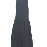 Dark Brown MALIA White Label Cotton Poplin Midi Dress / PROENZA SCHOULER - Size M