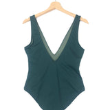 Dark Green ESSENTIAL One Piece Swimsuit / ANJA PARIS - Size 42