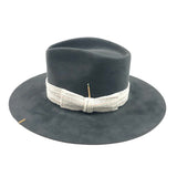 Dark Grey Beaver Felt Hat  / NICK FOUQUET - One Size