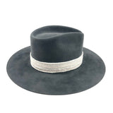 Dark Grey Beaver Felt Hat  / NICK FOUQUET - One Size