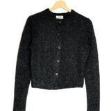 Dark Grey Mohair and Wool-blend Cardigan / ACNE STUDIOS - Size S