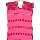 Dark Pink Single Panel Mini Kaftan / PIPPA HOLT - One Size