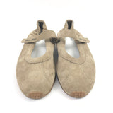 Desert Beige PLUME Suede Ballerinas / MIU MIU - Size 41