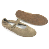 Desert Beige PLUME Suede Ballerinas / MIU MIU - Size 41