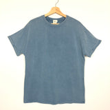 Desert Blue Plain Cotton  Tee - One Size