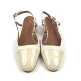Ecru DHAPOPY Open Heels Babies Heeled Flats / JONAK - Size 37