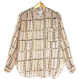Ecru MEXICA Printed Cotton Shirt / ISABEL MARANT ETOILE - Size 36