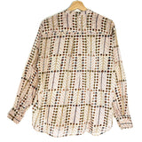 Ecru MEXICA Printed Cotton Shirt / ISABEL MARANT ETOILE - Size 36