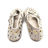 Ecru REJOICE-S Eyelet Detail Mary Janes / FOZAZA X STEVE MADDEN - Size 40