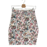 Ecru SWAY Floral Printed Draped Skirt / IRO - Size 36