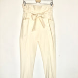 Ecru Wool ANPIN High-waisted Trousers (+ belt) / IRO - Size 36