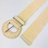 Ecru Woven Belt / MILE MILA