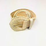 Ecru Woven Belt / MILE MILA