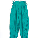 Electric Green OLGA High-rise Tapered Track Pants / ISABEL MARANT - Size 36