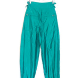 Electric Green OLGA High-rise Tapered Track Pants / ISABEL MARANT - Size 36