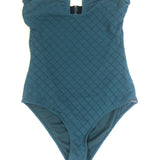 Emerald Green Strapless Swimsuit / PRISM - Size 40
