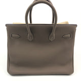 Etoupe Togo Birkin 35 Palladium Hardware / HERMES