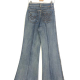 Faded Blue RYTHMIC Super Flare Jeans / ZIMMERMANN - Size 28