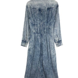 Faded Blue TOMIA Denim Maxi Dress / ISABEL MARANT ETOILE - Size 36