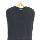Faded Grey Cotton Pad T-shirt / ANINE BING - Size XS