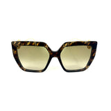 FF Monogram BAGUETTE Oversized Square Sunglasses / FENDI