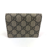 GG Supreme Canvas Embellished Face Bifold Card Holder / GUCCI