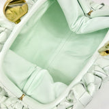 Glacier and Muse Brass TEEN Pouch Clutch Bag / BOTTEGA VENETA