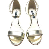 Gold Heeled Sandals / ALICE + OLIVIA - Size 37.5