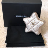 Gold Leather Star Coin Purse (Cruise 2024) / CHANEL