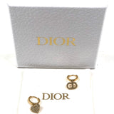 Gold Plated Mini Charm Earrings / DIOR