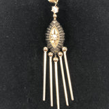 10K Yellow Gold and Silver Mitle Single Earring / DOROTHEE SAUSSET