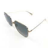 Gold Square-frame DIORSTELLAIRE Gold Hardware Sunglasses / DIOR